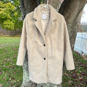 Teddy Coat Daily Ritual NWT